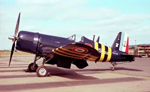 Buaer Prints: Vought F4U-7 Corsair NX1337A