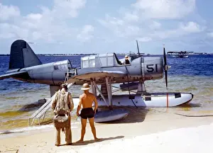Operated Prints: Vought OS2U-3 Kingfisher-designed as a scout to be cata