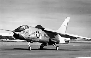 Crusader Prints: Vought XF8U-1 Crusader 138899