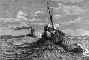 Cleopatras Collection: The Voyage of Cleopatras Needle to England, 1878