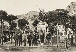 Vratza, Bulgaria - Monument to Hristo Botef