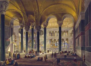 Centrale Prints: Vue centrale de la nef du nord