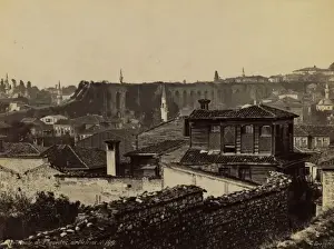 Valens Prints: Vue generale de l Aqueduc de Valens