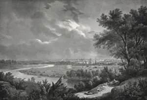 Montagne Prints: Vue de la ville de Moscou, prise de la montagne dite des moi