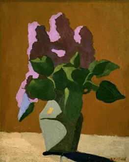 Impressionists Gallery: VUILLARD, Edouard. The Lilacs