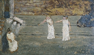 Impressionists Gallery: VUILLARD, Edouard. Theatre Scene