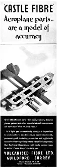 Components Prints: Vulcanised Fibre Aircraft Components