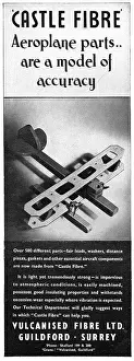 Vulcanised Fibre Aircraft Components - Castle Fibre Parts