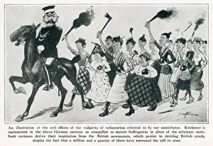 Images Dated 15th March 2021: The Vulgarity of Voluntarism 1914