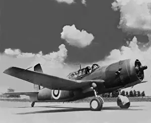 Vultee Prints: Vultee Model 72 Vengeance II taxying -RAFs AF797
