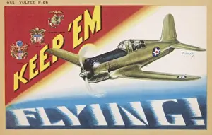 Vultee P. 66 Vanguard plane