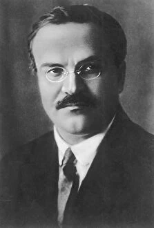 Diplomat Collection: Vyacheslav Mikhailovich Molotov, Soviet politician