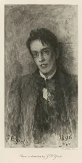 Etching Gallery: W B Yeats - Etching
