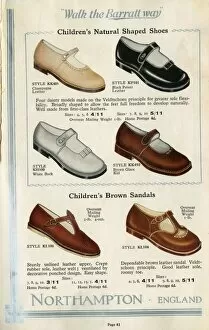 Images Dated 23rd December 2015: W Barratt & Co Ltd shoe catalogue, childrens shoes