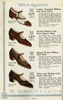 W Barratt & Co Ltd shoe catalogue, shoes
