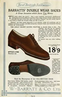 W Barratt & Co Ltd shoe catalogue, shoes