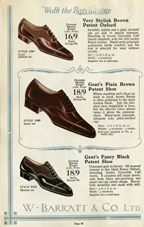 W Barratt & Co Ltd shoe catalogue, shoes