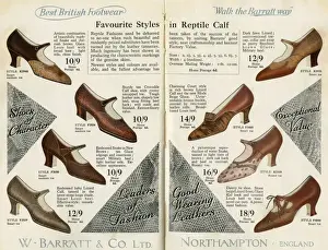 W Barratt & Co Ltd shoe catalogue, shoes
