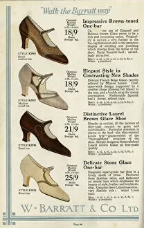 Images Dated 23rd December 2015: W Barratt & Co Ltd shoe catalogue, shoes