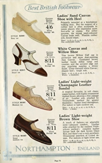 Images Dated 23rd December 2015: W Barratt & Co Ltd shoe catalogue, shoes