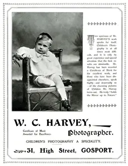 W. C. Harvey, Childrens Photographer, High Street, Gosport