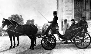 Hawarden Prints: W. E. Gladstone and Wife in Cannes, 1898