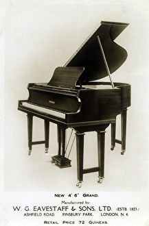 Images Dated 13th July 2016: W. G. Eavestaff & Sons Ltd. Baby Grand Piano