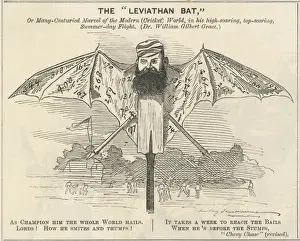 Marvel Prints: W. G. Grace as a Giant Bat