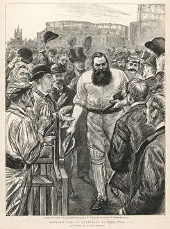 W G Grace at the Oval