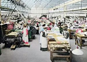 Publishing Prints: W H Smith Bookbinding Factory, Letchworth Garden City