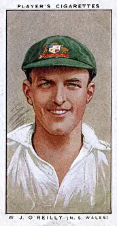 W J O Reilly, Australian cricketer, New South Wales