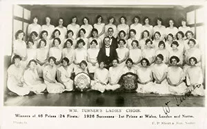 W. M. Turners Ladies Choir - Winners of 46 prizes