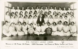 Images Dated 24th April 2019: W. M. Turners Ladies Choir - Winners of 46 prizes