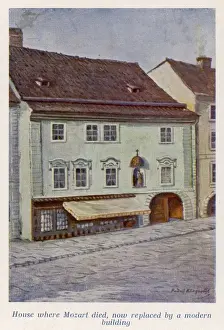 W a Mozart, Deathplace