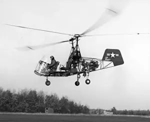Kaman Prints: W R Murray Chief Test Pilot takes Kaman K-225 125477