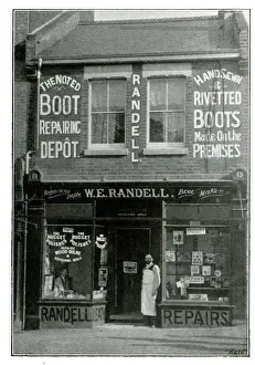 W. Randell, Boot Repair, 13 Portsmouth Road, Woolston