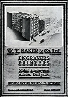 W. T. Baker & Co Advertisement