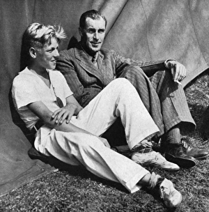 Images Dated 1st March 2011: W. T. Tilden and protege