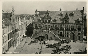 Images Dated 23rd February 2016: The Waag building, Grote Markt, Nijmegen The Netherlands