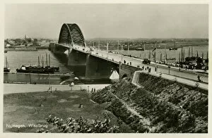 Netherlands Collection: Waalburg Bridge, Nijmegen - The Netherlands