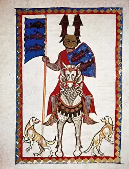 Heidelberg Prints: Wachsmut Von Kunzingen. Codex Manesse (ca. 1300)