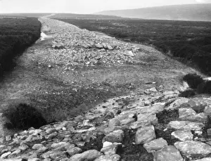 Moor Prints: Wades Causeway, the popular name for a Roman Road on Wheeldale