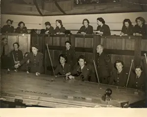 Waaf Prints: WaF Plotters at work in the Operations Room