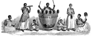 Enjoy Prints: Waganda Band, 1860 s