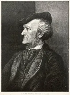 Whiskers Prints: Wagner / Profile / Hat