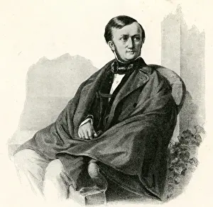 Necktie Prints: Wagner - young 1853