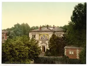 Bayreuth Prints: Wagners house, Bayreuth, Bavaria, Germany