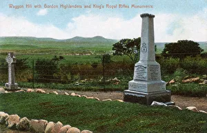 Commemorating Prints: Wagon Hill memorial, Ladysmith, Natal Province, South Africa