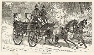 Excursion Prints: WAGONETTE 1872