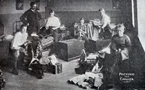 Belongings Prints: Waifs and Strays Society Caversham Home - Boys Packing for C